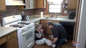 boundinthemidwest.com - Lolly Gagg Kitchen Home Invasion thumbnail